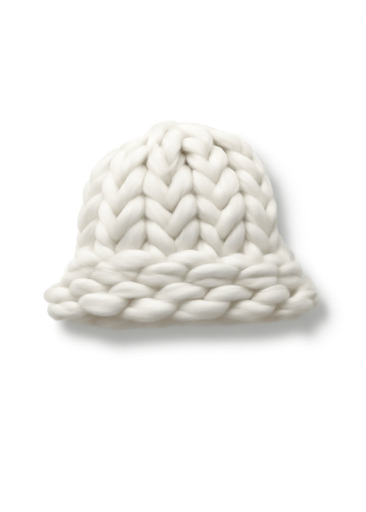 Wool Hand Knit Beanie