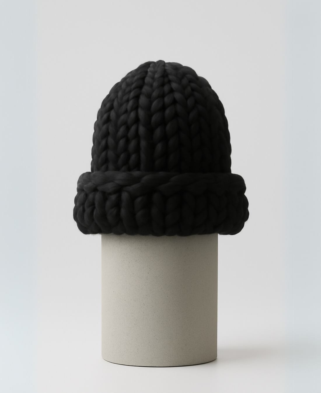 Wool Hand Knit Beanie